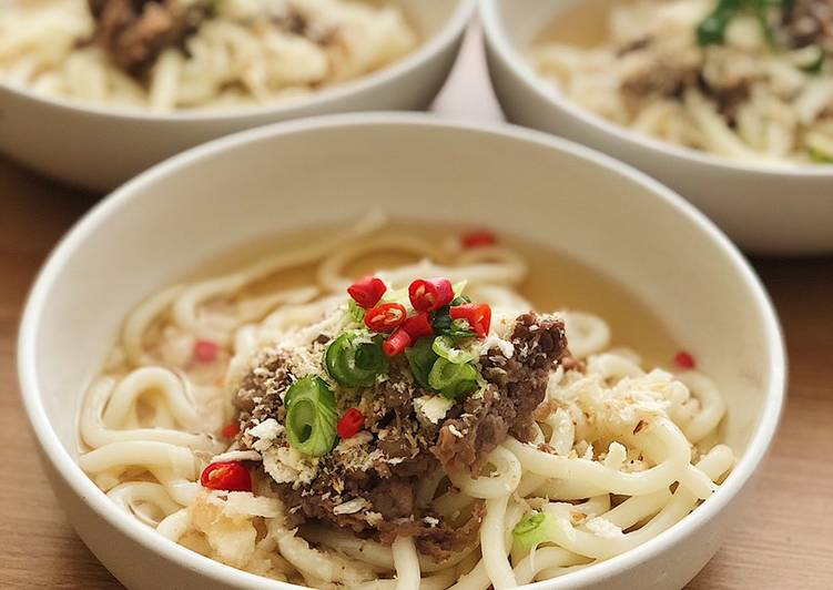 Homemade “Marugame Udon” Di Kuah Shoyu