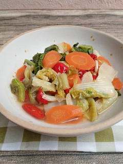 Foto resep Ca Sawi Putih Wortel Ceciwis