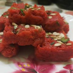 A picture of Lauki ki burfi (bottle gourd burfi).