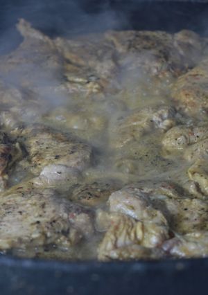 Una foto de Bondiola de cerdo al disco