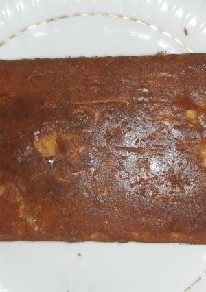 عکسی از دستور کیک موز