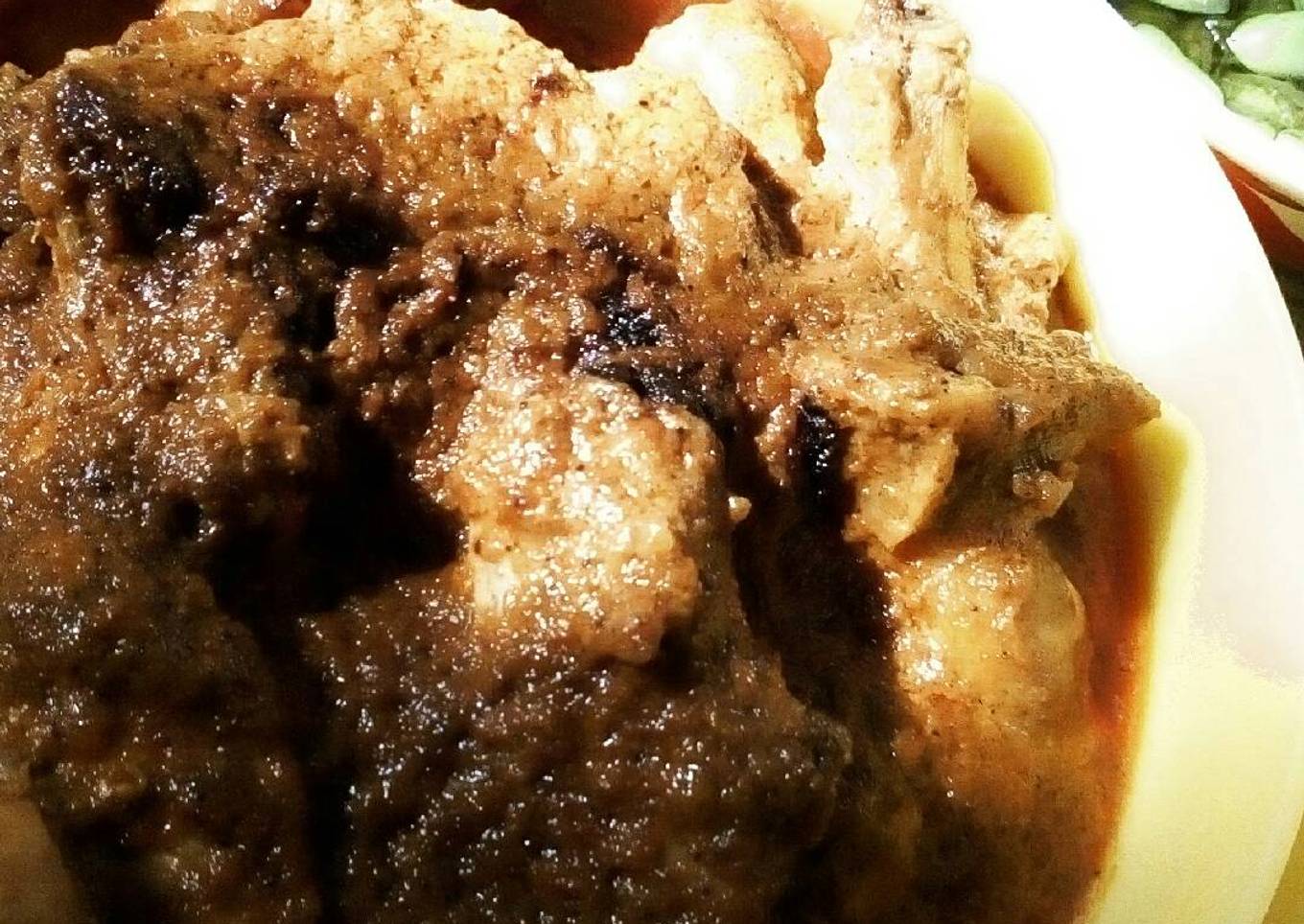 Rendang ayam padang