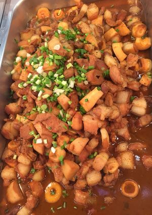 Hình của món Thịt kho măng.