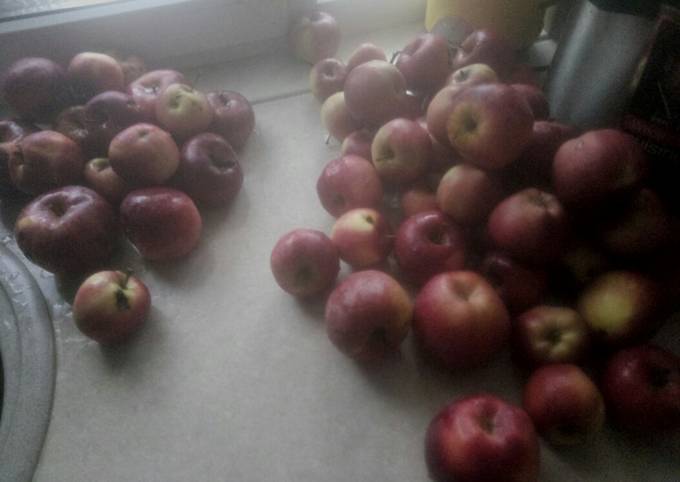 Заготовка яблок на зиму