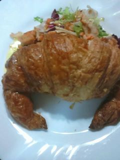 Una foto de Croissant vegetal