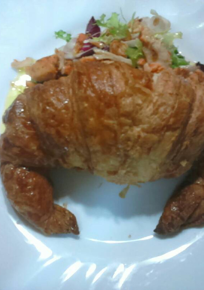 Una foto de Croissant vegetal