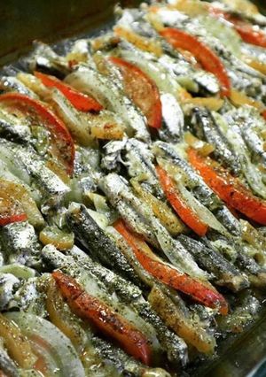 Φωτογραφία της συνταγής Γαύρος στο φούρνο