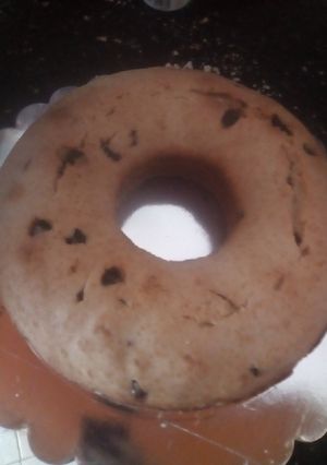 Una foto de Budín con chispas