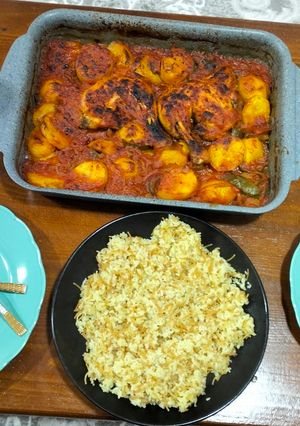 A picture of Chicken and Potato Casserole.