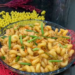 A picture of Twisted Chilli Garlic Pasta with Chicken.