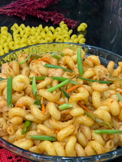 A picture of Twisted Chilli Garlic Pasta with Chicken.