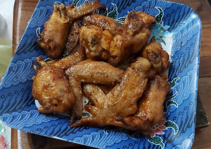 Resep Spicy Chicken Wing, Sempurna