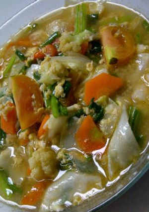 Foto resep Capcay kuah segar