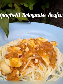 Foto resep Spaghetti Bolognaise Seafood