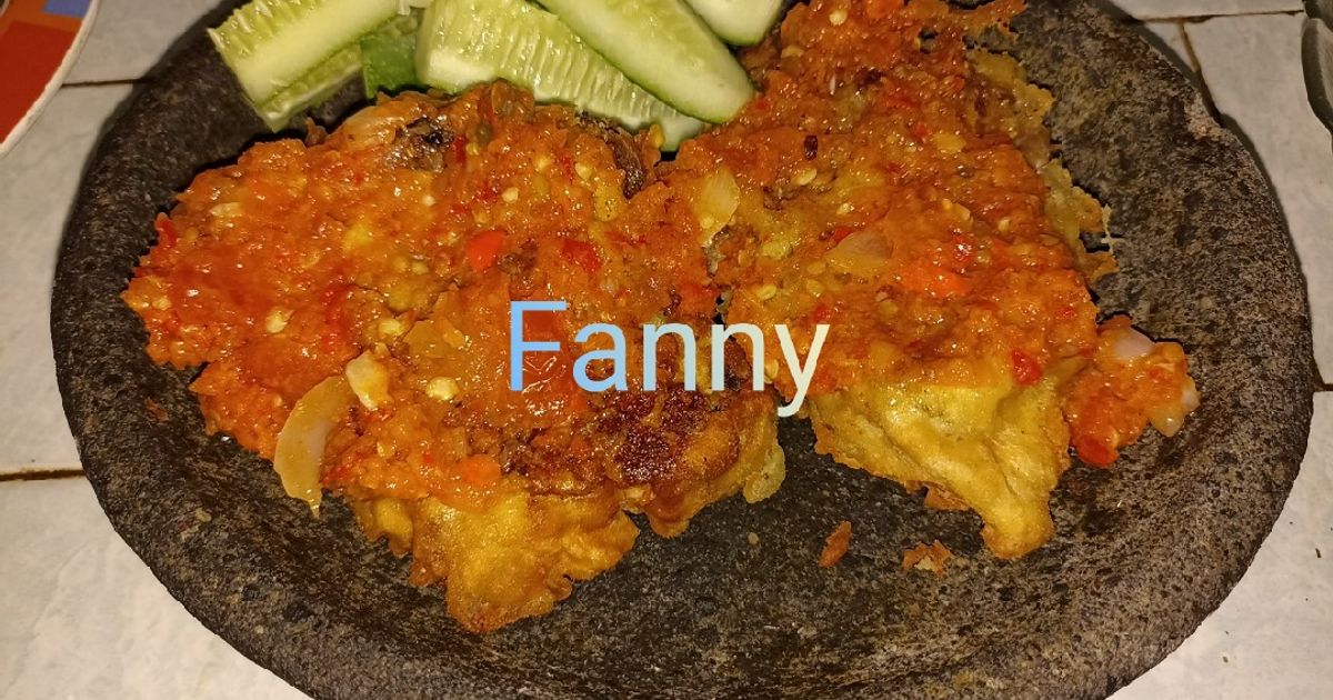 Resep ayam geprek