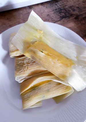 Foto resep Lepet jagung asin