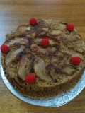 Apple updown cake
