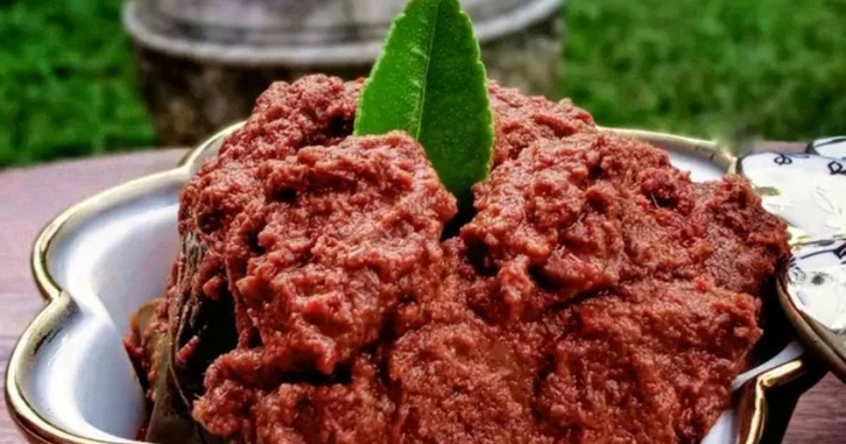 Bumbu Rendang Untuk 1 Kg Daging Sapi Resep Rendang Bumbu Rendang Untuk 1 Kg Daging Sapi Resep Rendang
