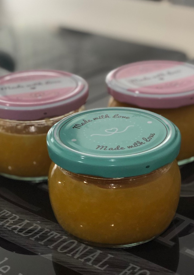 Una foto de Mermelada de mandarina 🍊con Thermomix