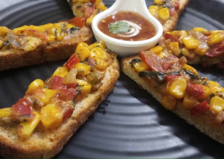 How to Prepare Tasty Mexican Corn Toast