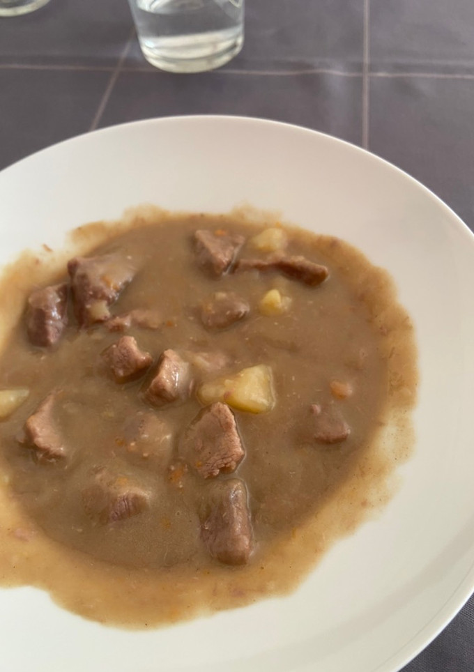 Una foto de Estofado de ternera con Thermomix
