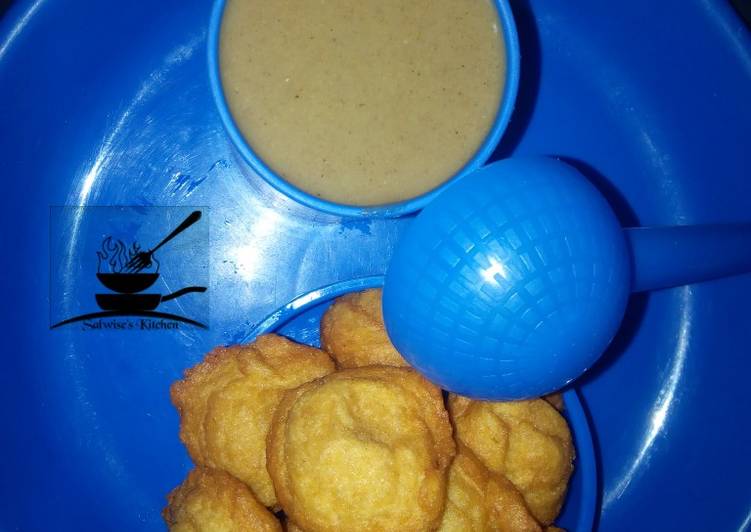 Easiest Way to Prepare Any-night-of-the-week Kunun kanwa And Akara | This is Recipe So Simple You Must Try Now !!