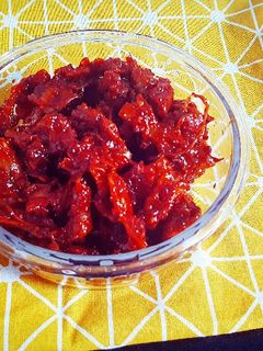 Hình của món Mực rim me.