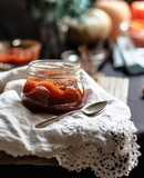 Mermelada de calabaza casera especiada con clavo y canela