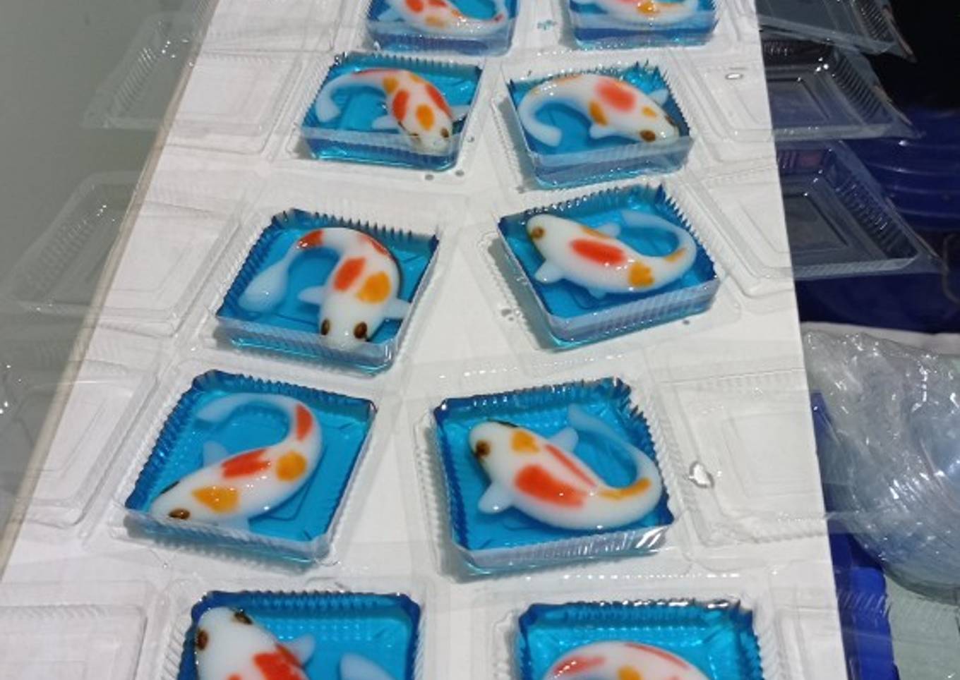 Puding Ikan Koi