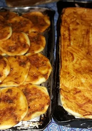 Una foto de Pizza casera /pizzetas