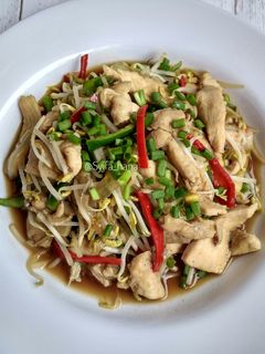 Foto resep Tumis tauge ayam