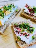Shiso Seed Salted Canapés