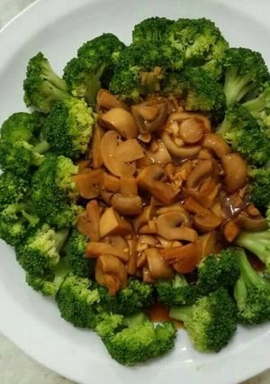 Foto resep Brokoli Jamur Kancing