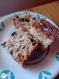 Una foto de Quequito de vainilla y chispas de chocolate