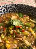 Veggie noodle soup - vegan