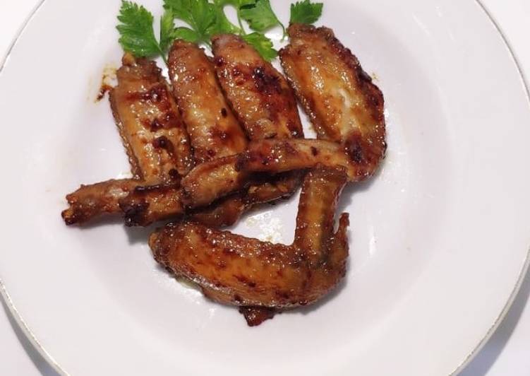 Resep Honey Spicy Chicken Wings Mudah