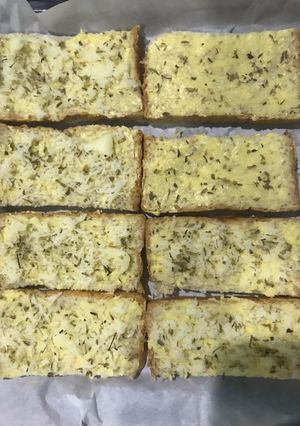 Foto resep Garlic Bread Mozarella simple