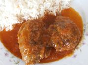 A picture of spring onion sauce