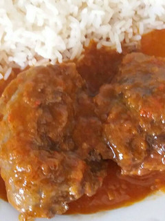 Una foto de Carrilleras de cerdo en salsa española