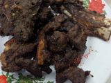 Kambing bakar sambel layah