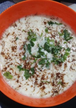 A picture of Jeera raita.