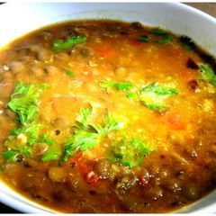 A picture of Spicy lentils.
