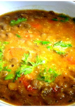 A picture of Spicy lentils.