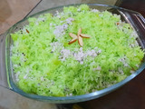 Green Meethay chawal