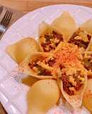 Nui Sò Nhồi Bò Bằm Sốt BBQ Phủ Phô Mai