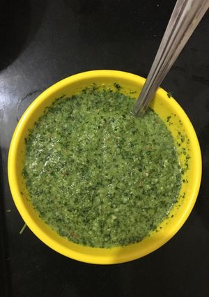 લીલી ચટણી (Lili Chutney Recipe In Gujarati) રેસીપી મુખ્ય ફોટો