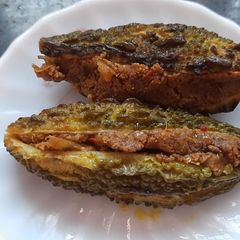 A picture of Stuffed bitter gaurd karela.