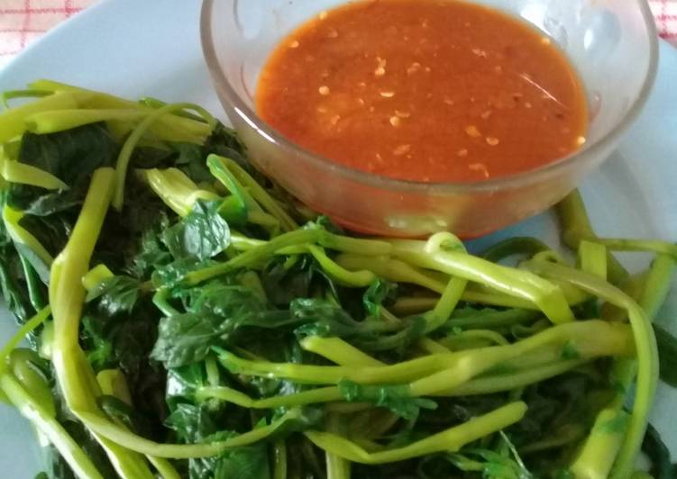 Rebus kangkung sambal kencur