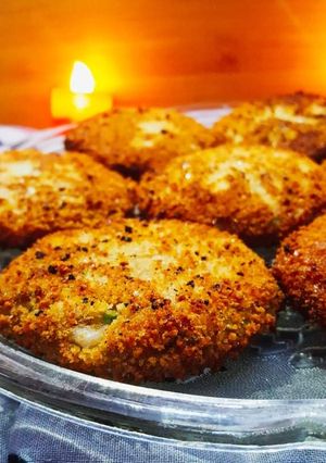A picture of Rajma Ke Kabab.