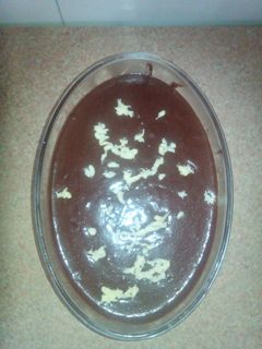 Una foto de Mousse de chocolate
